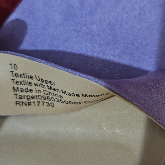 **BLACK FRIDAY SALE**A New Day by Target Purple/Lavender Sandals-Size 10 - Picture 2 of 6